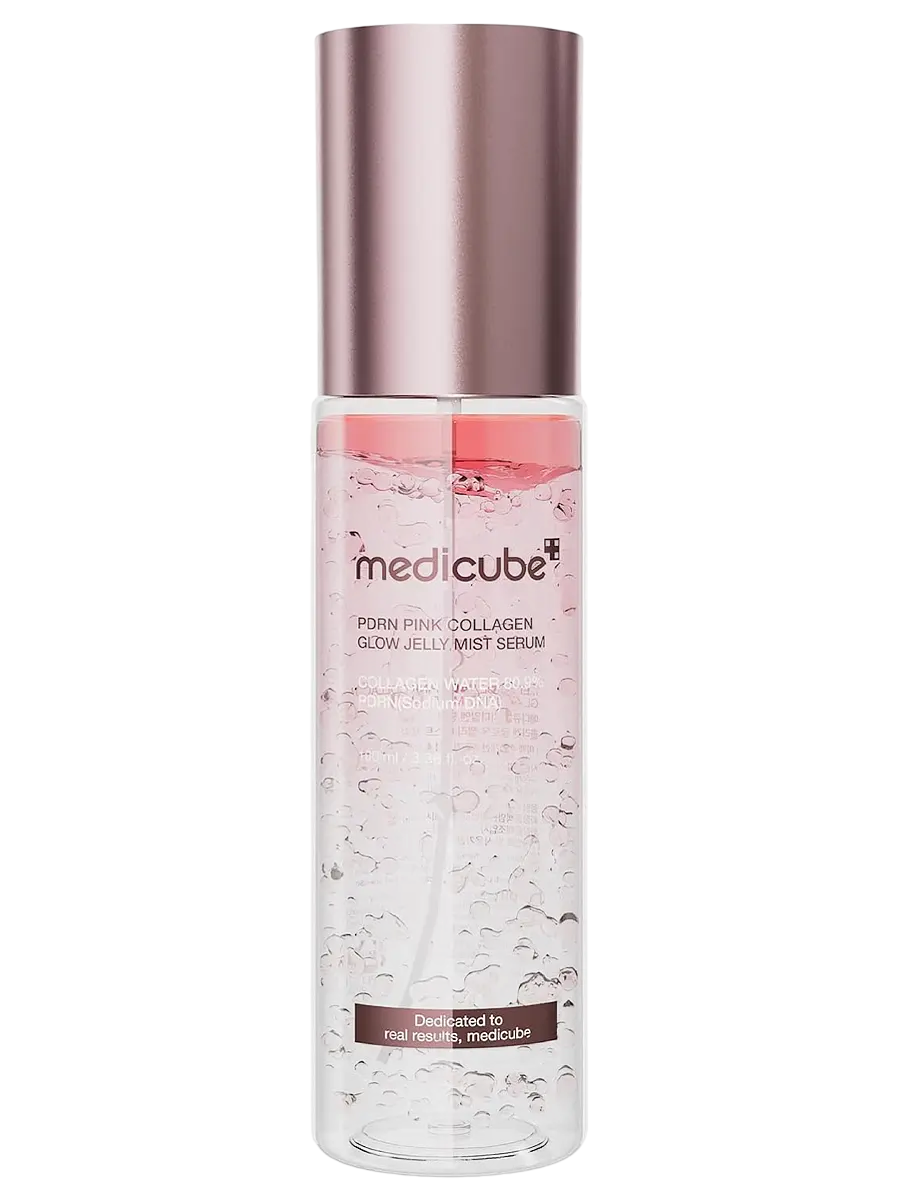 Medicube PDRN Pink Collagen Glow Jelly Mist Serum 100ml