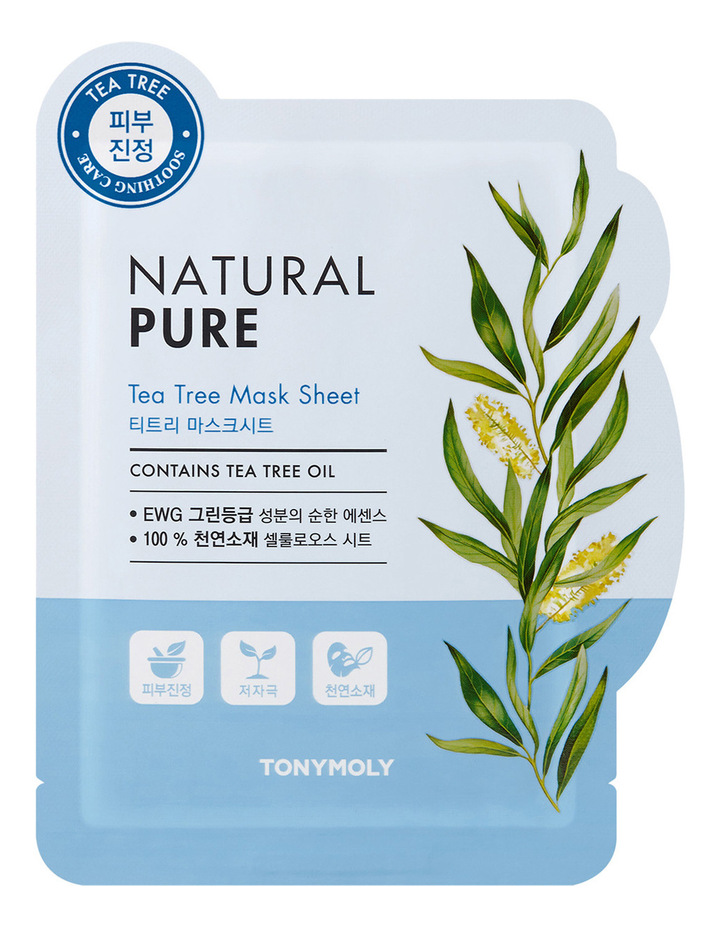 

Tony Moly Natural Pure Tea Tree Mask Sheet