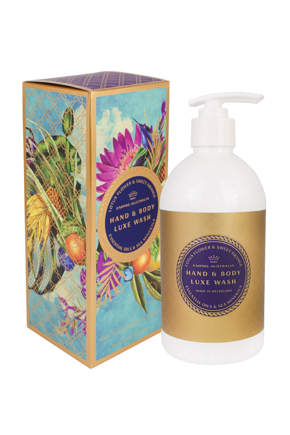 Empire Australia Lotus Flower & Sweet Orange Body Wash 500ml - интернет-магазин профессиональной косметики Spadream, изображение 56110