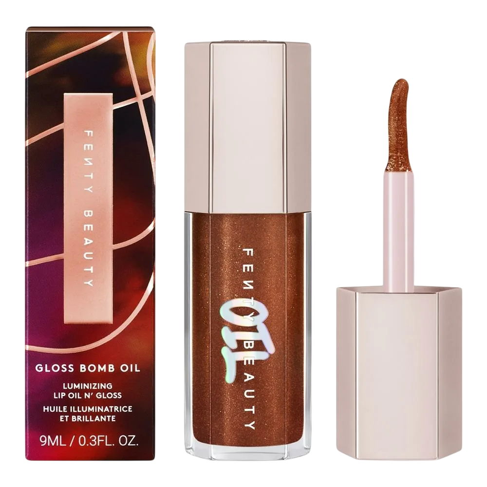 Fenty Beauty Gloss Bomb Oil Luminizing Limited-edition Frosted Bunz 9ml - интернет-магазин профессиональной косметики Spadream, изображение 64319