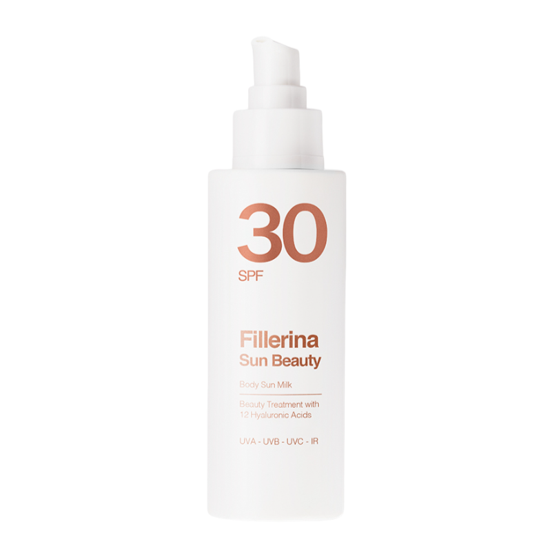 Fillerina Sun Beauty Body Sun Milk SPF30 150ml - интернет-магазин профессиональной косметики Spadream, изображение 54447