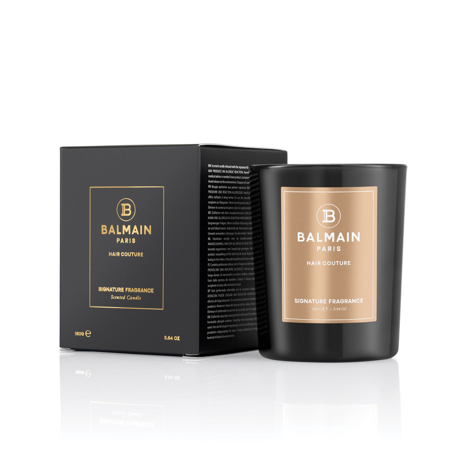 Balmain Hair Couture Limited Edition Signature Fragrance Scented Candle 160g - интернет-магазин профессиональной косметики Spadream, изображение 48380