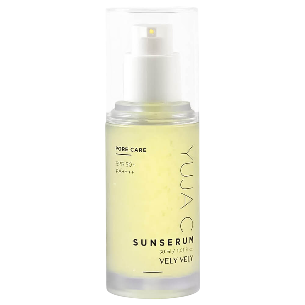 Vely Vely Yuja C Sun Serum SPF50+ PA++++ 30ml - интернет-магазин профессиональной косметики Spadream, изображение 65530