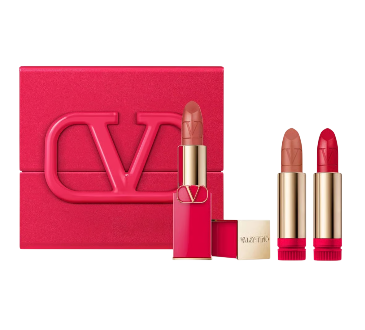 Valentino Beauty The Rosso Valentino Couture Lipstick Clutch Set