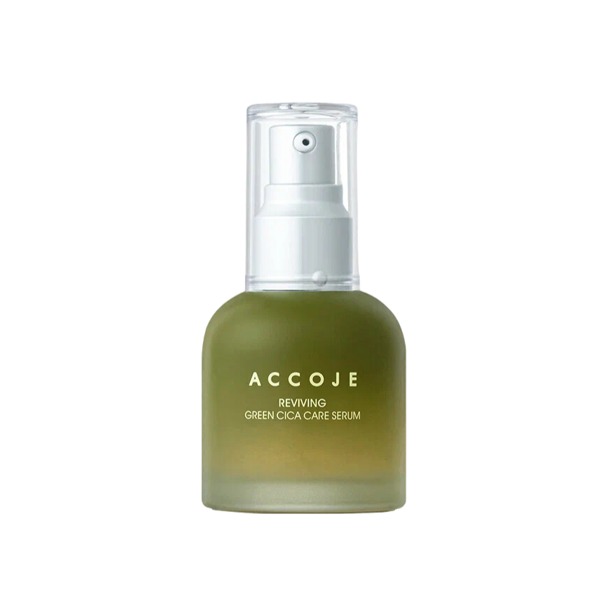 Accoje Reviving Green Cica Care Serum 50ml - интернет-магазин профессиональной косметики Spadream, изображение 56144