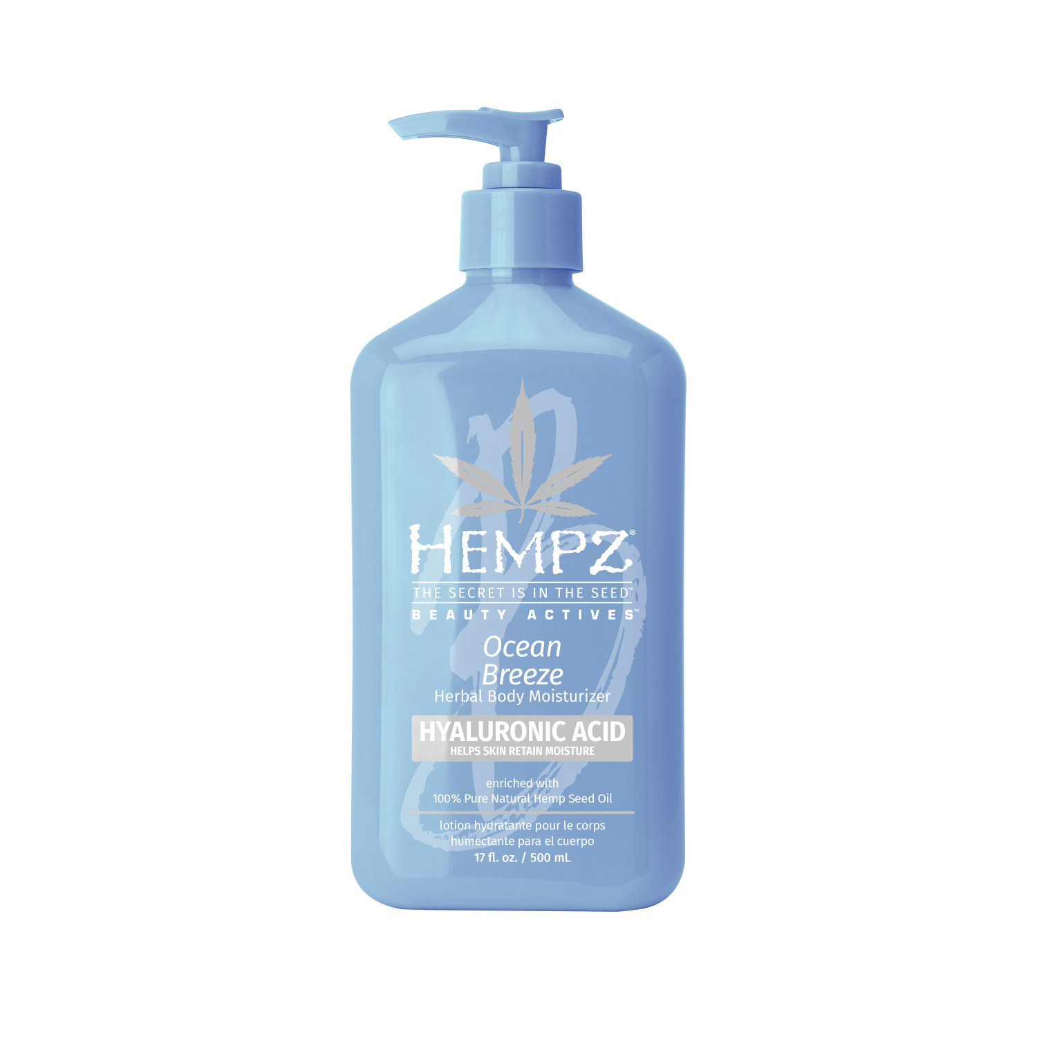 Hempz Beauty Actives Ocean Breeze Moisturizer 500ml Outlet - интернет-магазин профессиональной косметики Spadream, изображение 71704