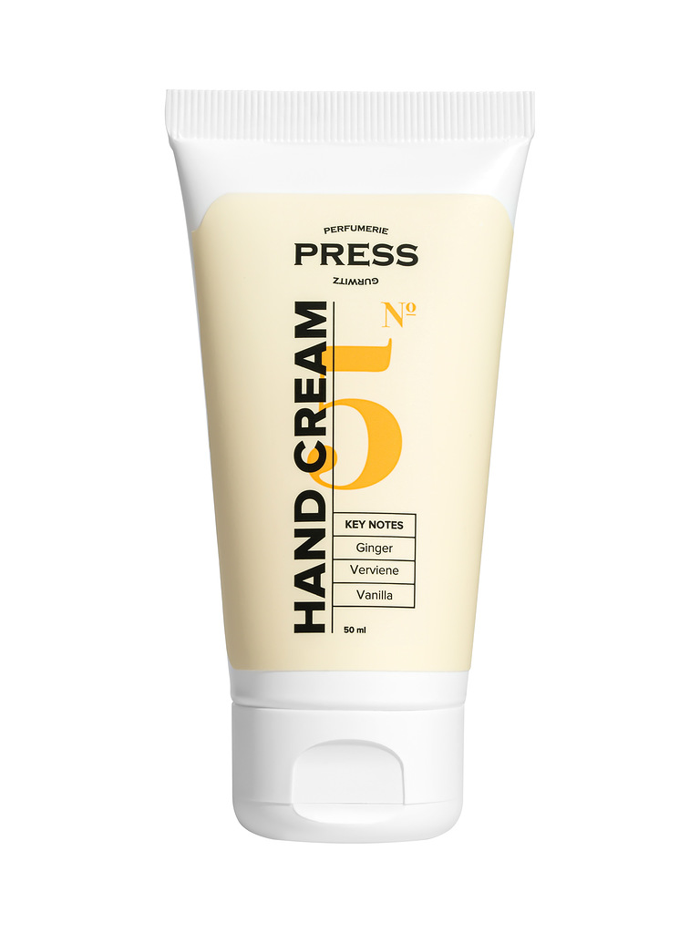 PRESS GURWITZ PERFUMERIE Hand Cream №5 50ml - интернет-магазин профессиональной косметики Spadream, изображение 44730