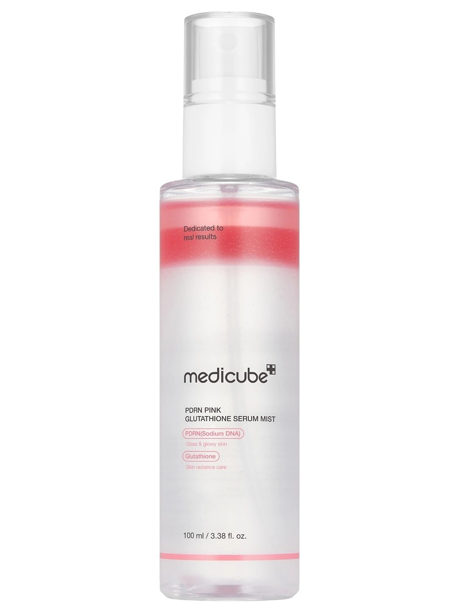 Medicube PDRN Pink Glutatione Serum Mist 100ml - интернет-магазин профессиональной косметики Spadream, изображение 66341