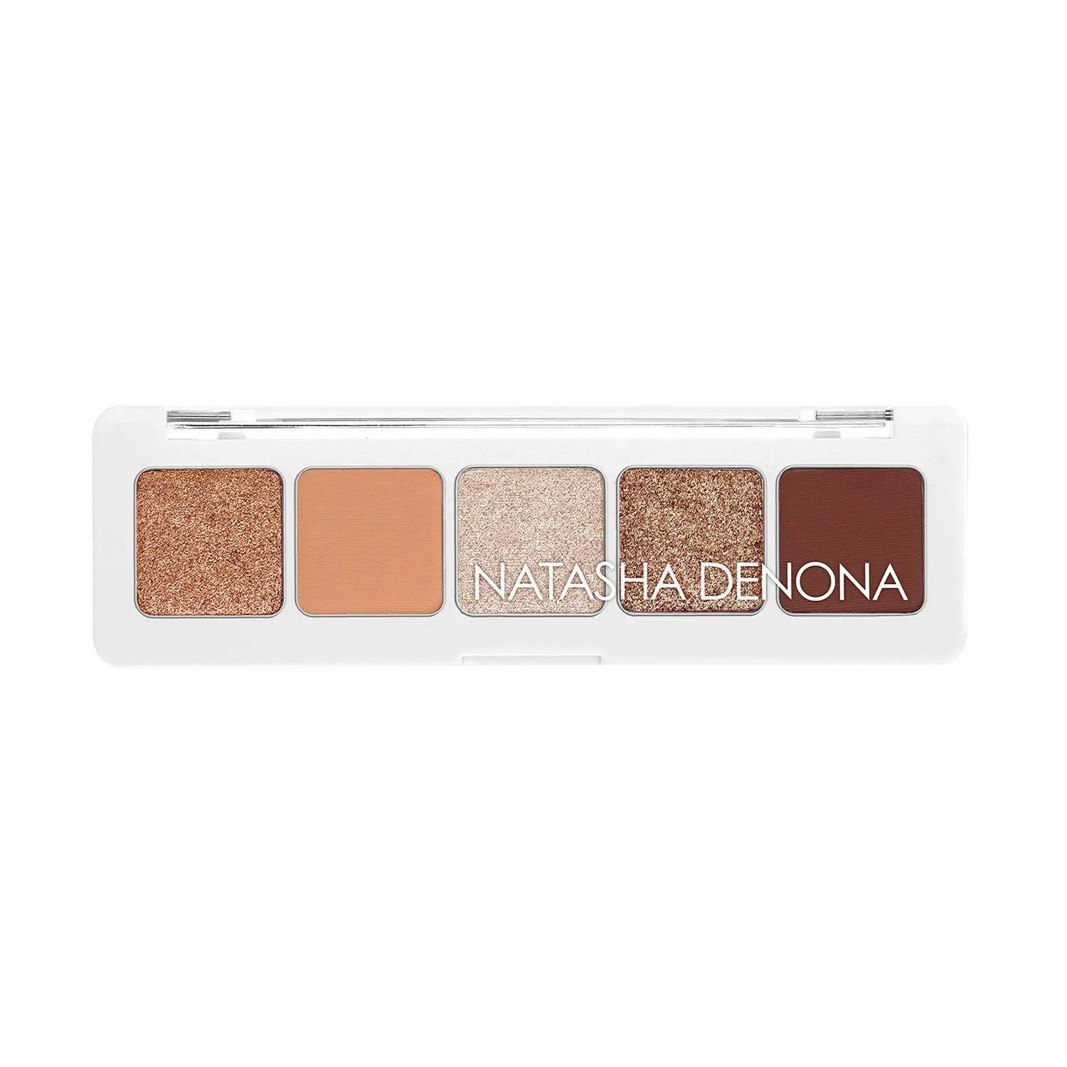 Natasha Denona Mini Nude Eyeshadow Palette 5x0.8g - интернет-магазин профессиональной косметики Spadream, изображение 62737