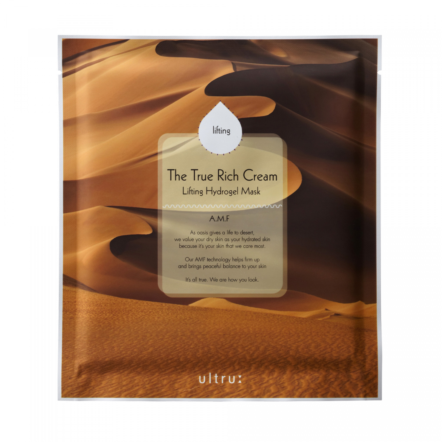 

Ultru The True Rich Cream Lifting Hydrogel Mask