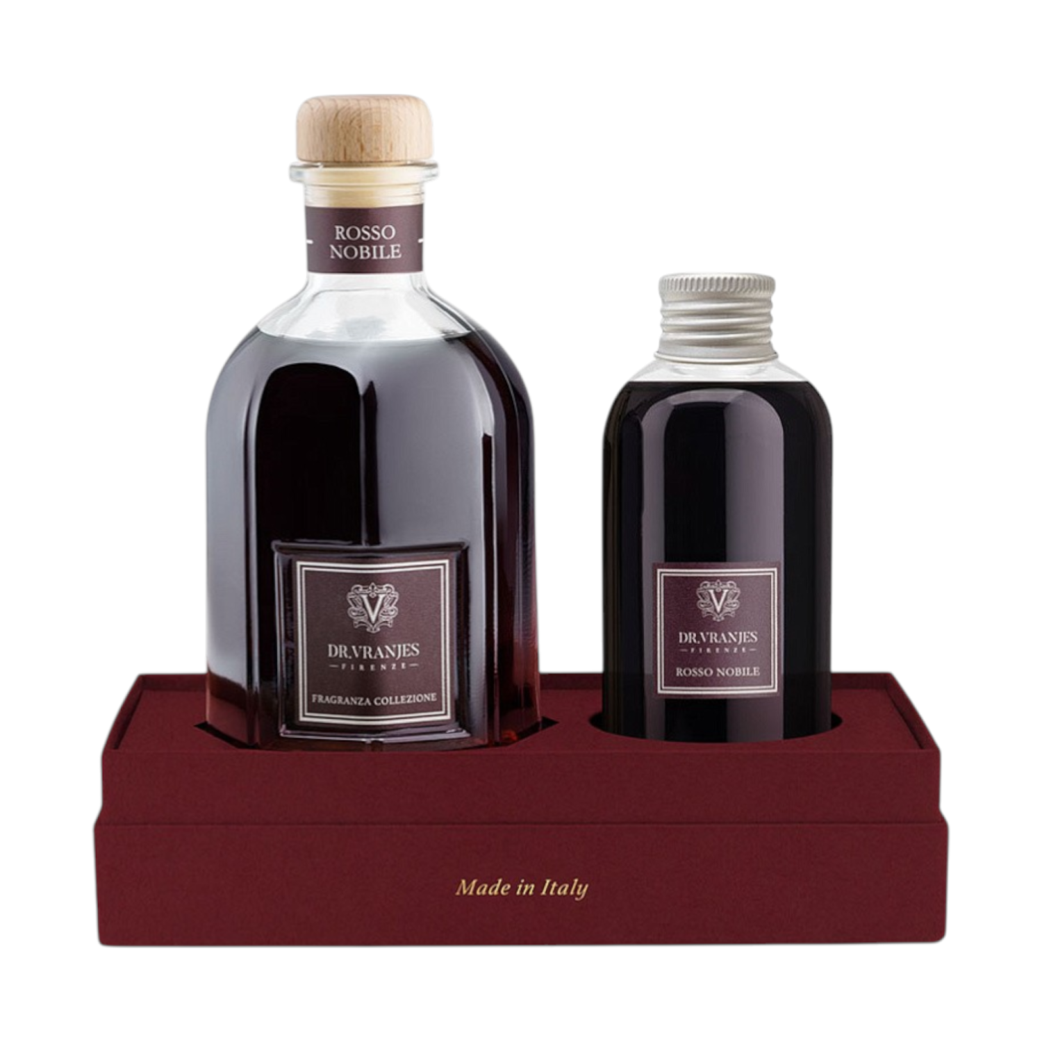 Dr. Vranjes Rosso Nobile Gift Set Diffuser 250/150ml - интернет-магазин профессиональной косметики Spadream, изображение 65789