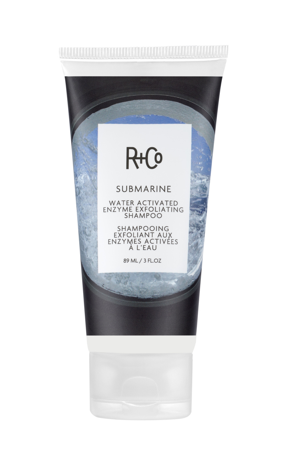 R+Co SUBMARINE Water Activated Enzyme Exfoliating Shampoo 89ml Outlet