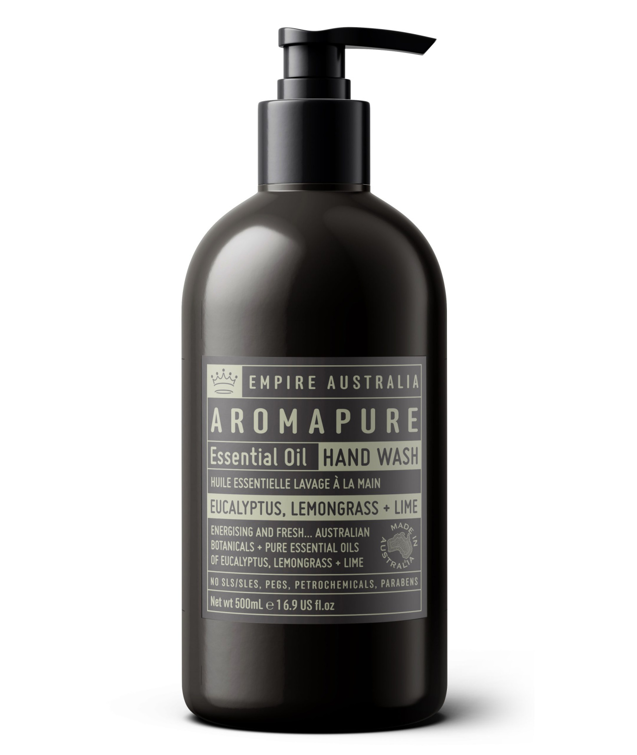 Empire Australia Eucalyptus, Lemongrass & Lime Hand Wash 500ml - интернет-магазин профессиональной косметики Spadream, изображение 56074