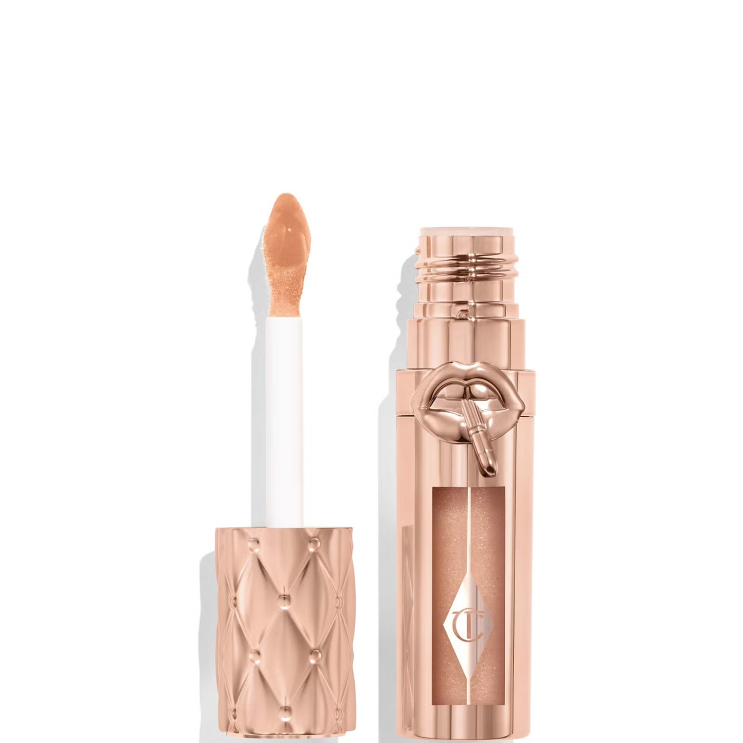 Charlotte Tilbury Pillow Talk Big Lip Plumpgasm Nudegasm Diamonds 5.5ml