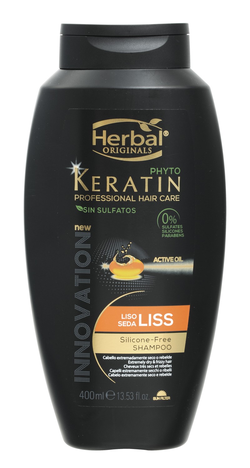 Herbal Originals Phyto Keratin Liss Shampoo 400ml - интернет-магазин профессиональной косметики Spadream, изображение 49230