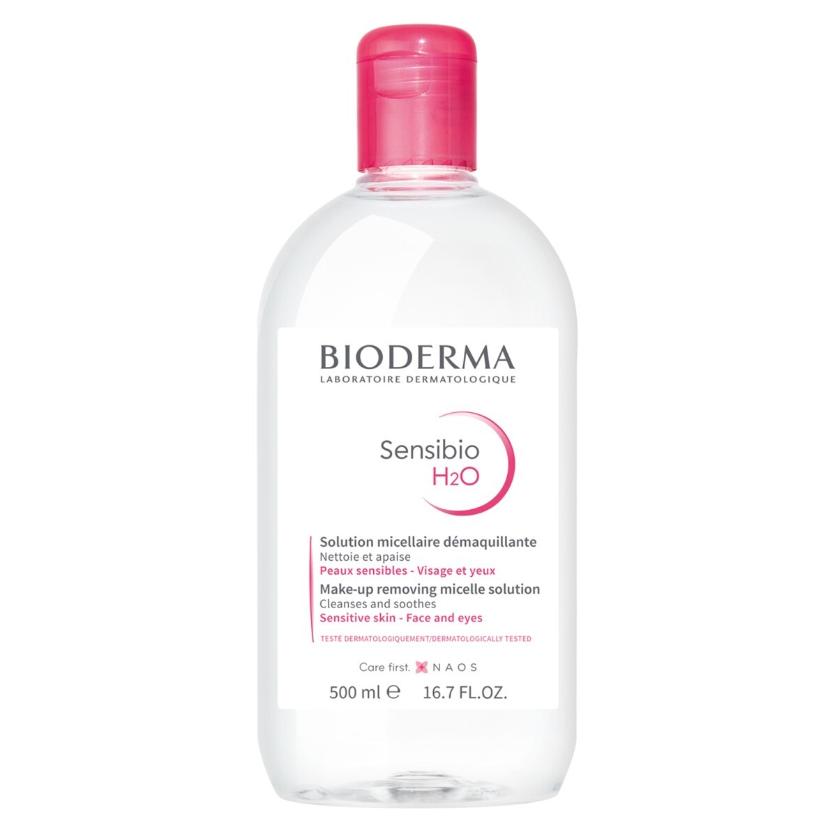 Bioderma Sensibio H2O Micellar Water 500ml - интернет-магазин профессиональной косметики Spadream, изображение 56615