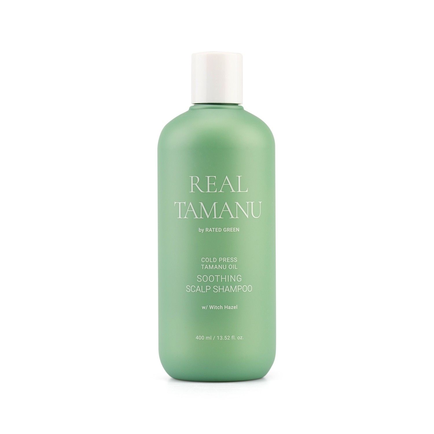 Rated Green Cold Pressed Tamanu Oil Soothing Scalp Shampoo 400ml - интернет-магазин профессиональной косметики Spadream, изображение 41950