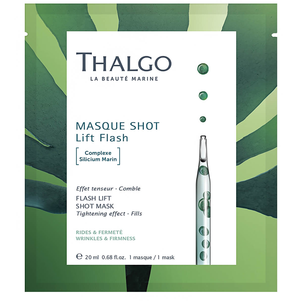 Thalgo Flash Lift Shot Mask with Marine Silicium Complex - интернет-магазин профессиональной косметики Spadream, изображение 44528