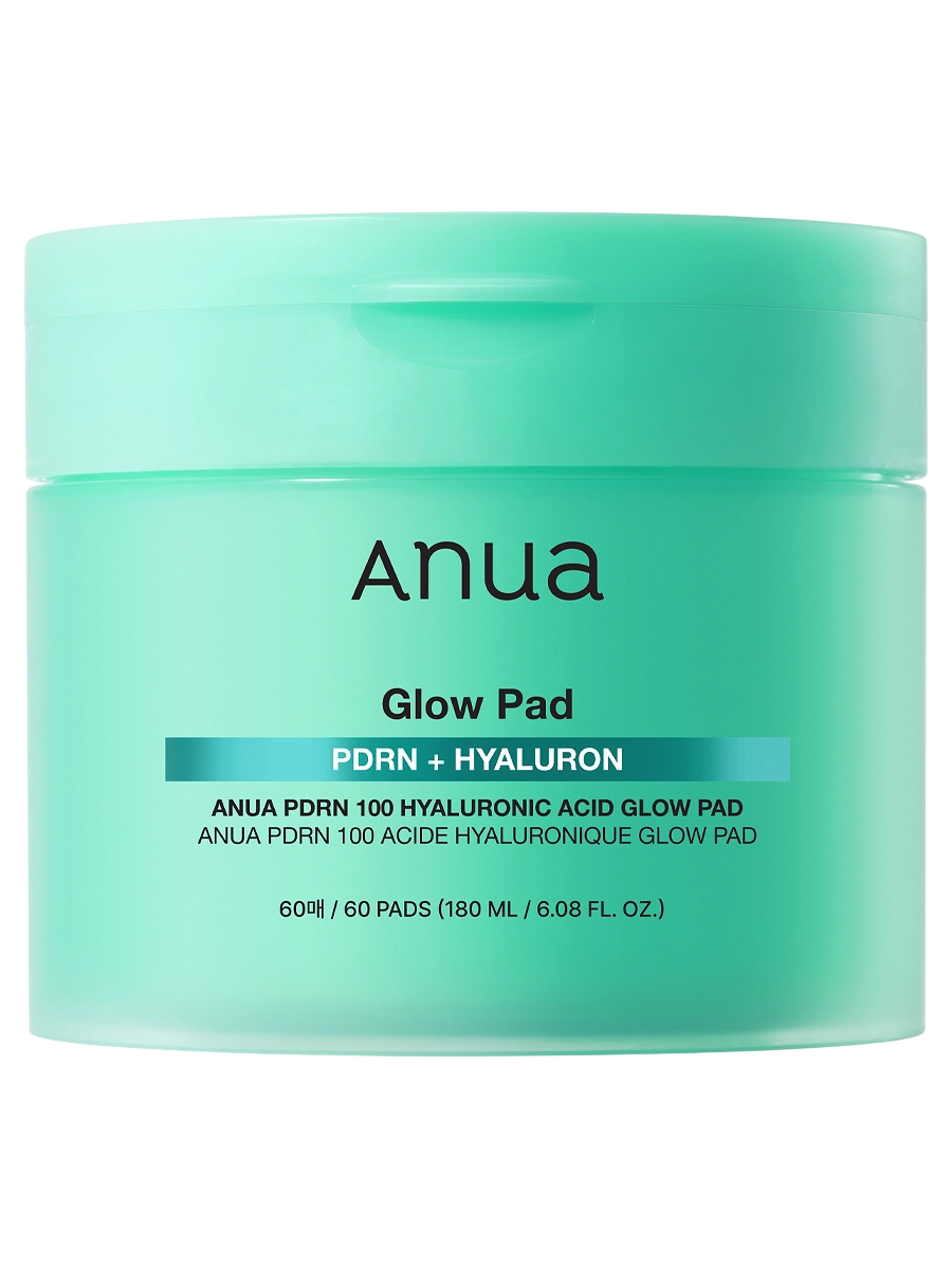 Anua PDRN 100 Hyaluronic Acid Glow Pad 60p 180ml 