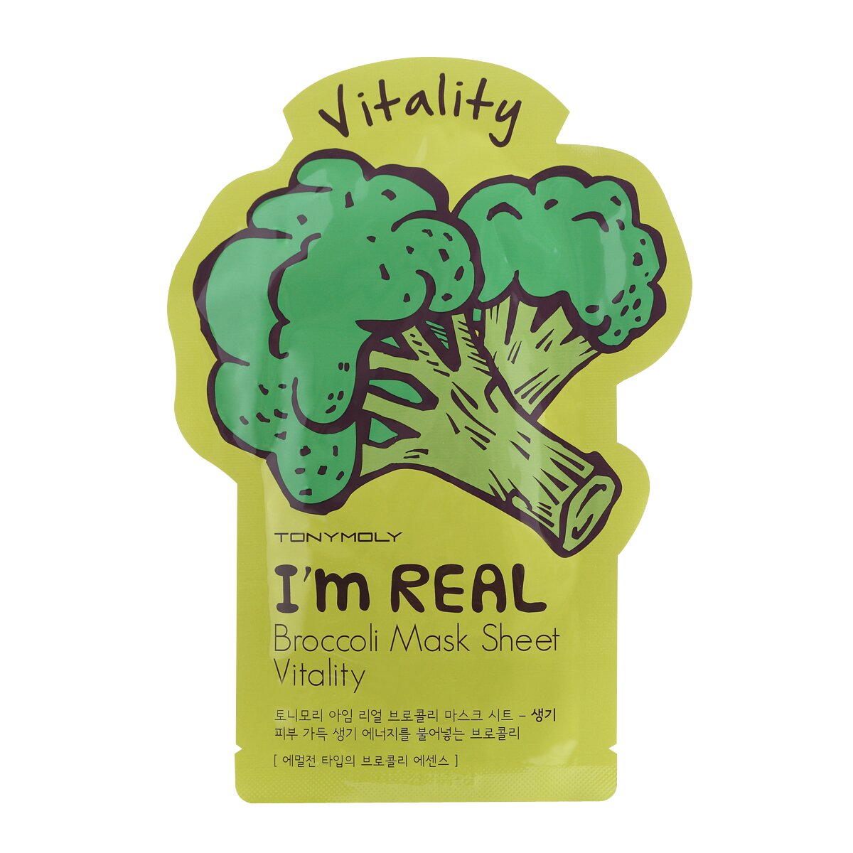 

Tony Moly I’m Real Broccoli Mask Sheet Vitality