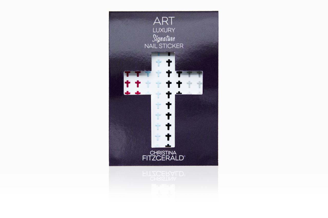 

Christina Fitzgerald Art Luxury Signature Nail Sticker Cross Set (Pack of 96)