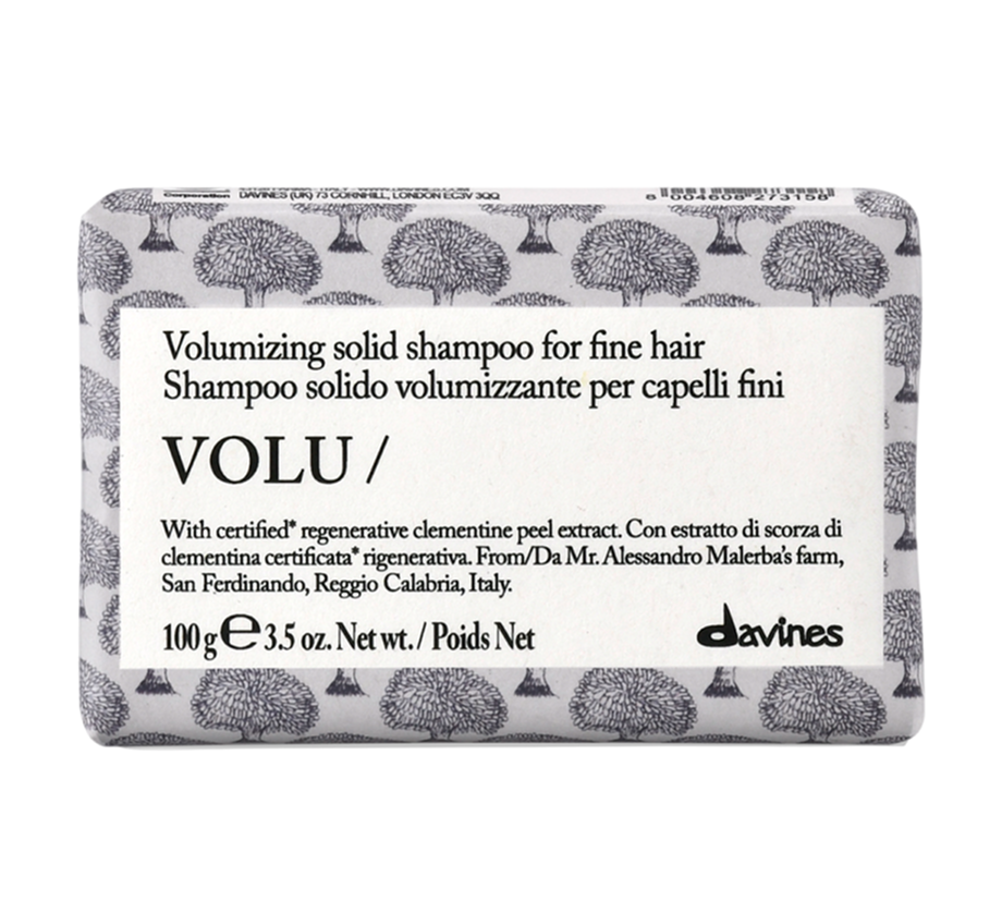 Davines Essential Haircare VOLU Shampoo Bar 100g - интернет-магазин профессиональной косметики Spadream, изображение 72539