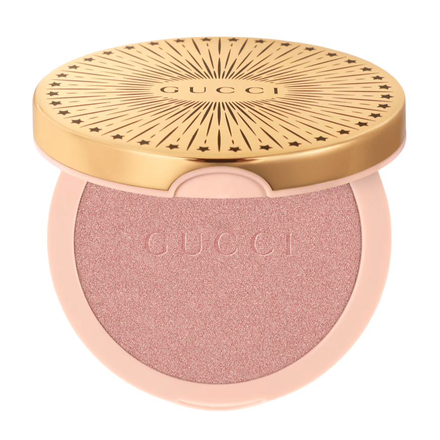 Gucci Glow Highlighter Powder 04 - Opal Pink 10g - интернет-магазин профессиональной косметики Spadream, изображение 60430