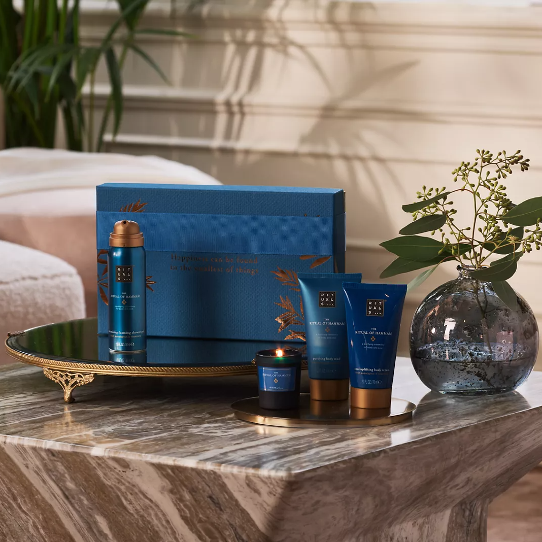 Rituals The Ritual Of Hammam Small Gift Set 25g/2x70/50ml - Набор