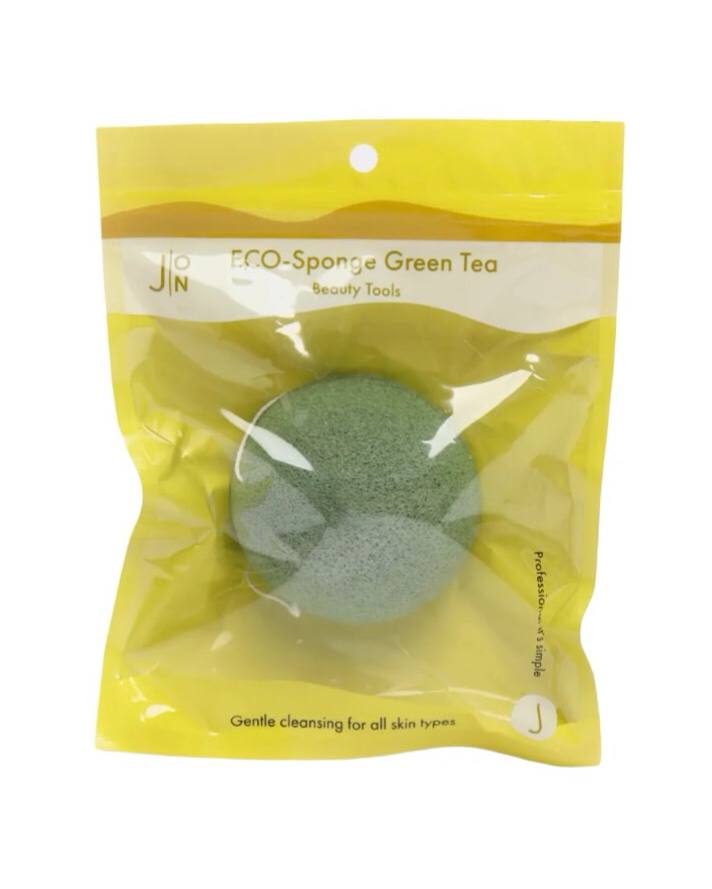 J:ON Eco-Sponge Green Tea - интернет-магазин профессиональной косметики Spadream, изображение 42108