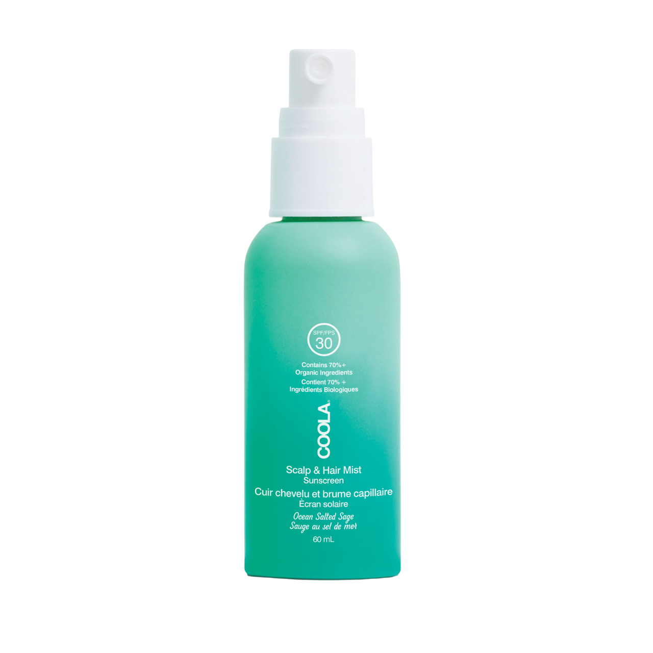 COOLA Scalp & Hair Mist SPF30 60ml - интернет-магазин профессиональной косметики Spadream, изображение 69111