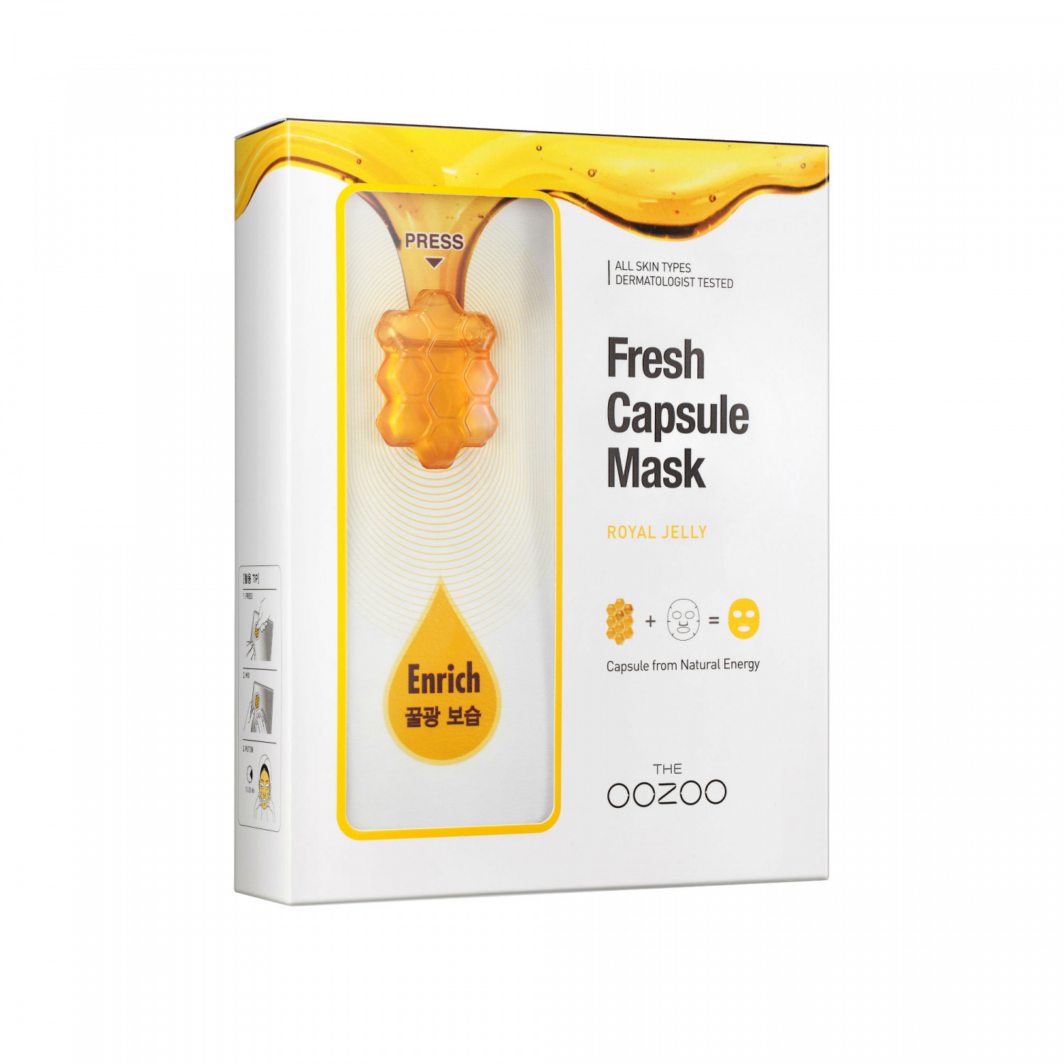 

The OOZOO Fresh Capsule Mask Royal Jelly 5p.