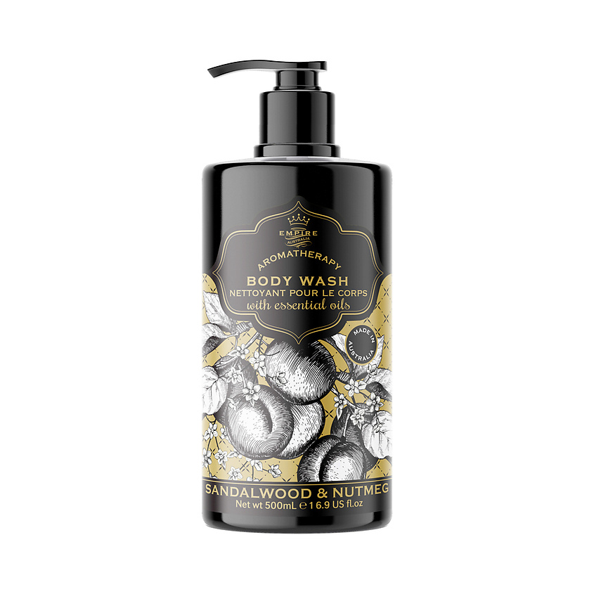 Empire Australia Sandalwood & Nutmeg Body Wash 500ml - интернет-магазин профессиональной косметики Spadream, изображение 57943