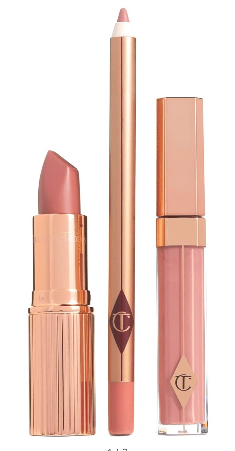 Charlotte Tilbury Pillow Talk Lip Kit 1.2/3.5g/6.8ml - интернет-магазин профессиональной косметики Spadream, изображение 61600