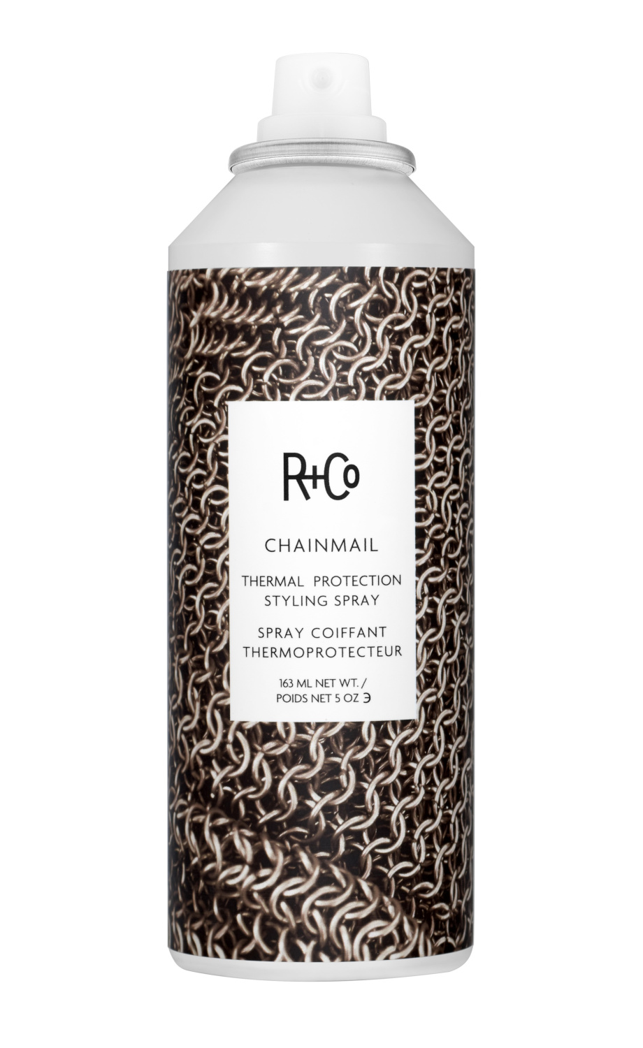 R+Co Chainmail Thermal Protection Styling Spray 163ml - интернет-магазин профессиональной косметики Spadream, изображение 58053