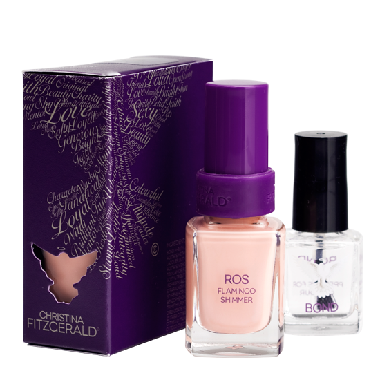 

Christina Fitzgerald Ros Flamingo Shimmer + Bond 12ml/9ml