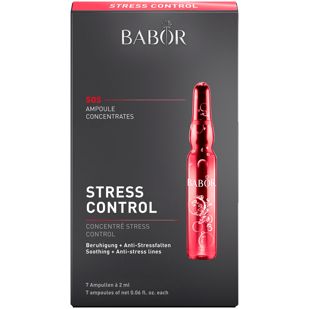 BABOR Stress Control Ampoule Concentrate 7x2ml - интернет-магазин профессиональной косметики Spadream, изображение 32656