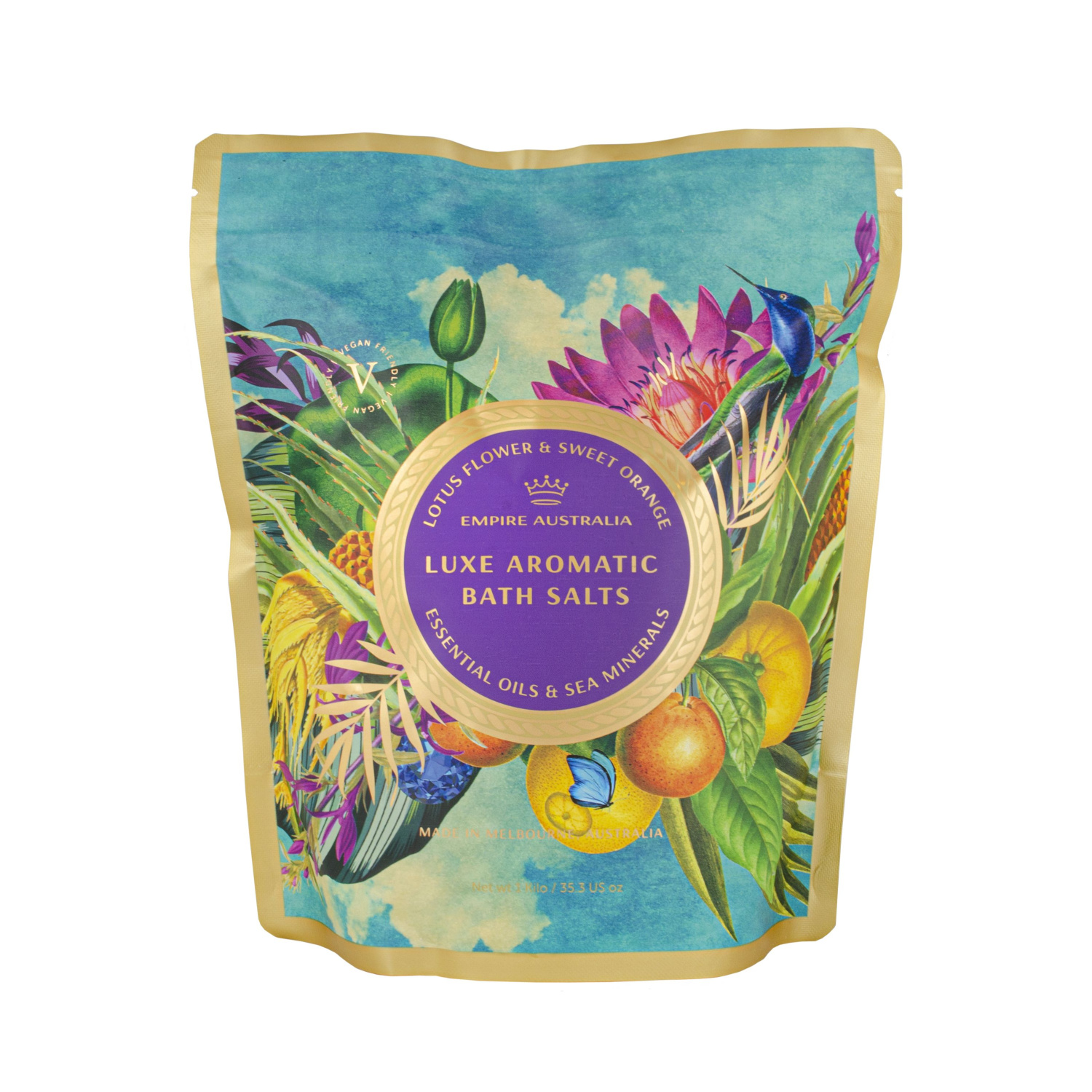 Empire Australia Lotus Flower & Sweet Orange Body Scrub 500g - интернет-магазин профессиональной косметики Spadream, изображение 56111