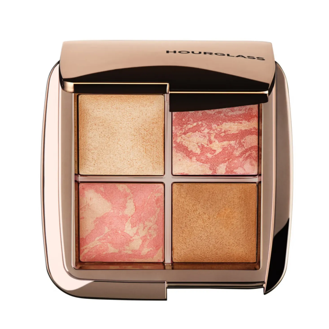 Hourglass Ambient Lighting Palette - Golden Rose Edit 4x1,4g - интернет-магазин профессиональной косметики Spadream, изображение 58857