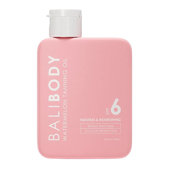 Bali Body Watermelon Tanning Oil SPF6 100ml - интернет-магазин профессиональной косметики Spadream, изображение 67891