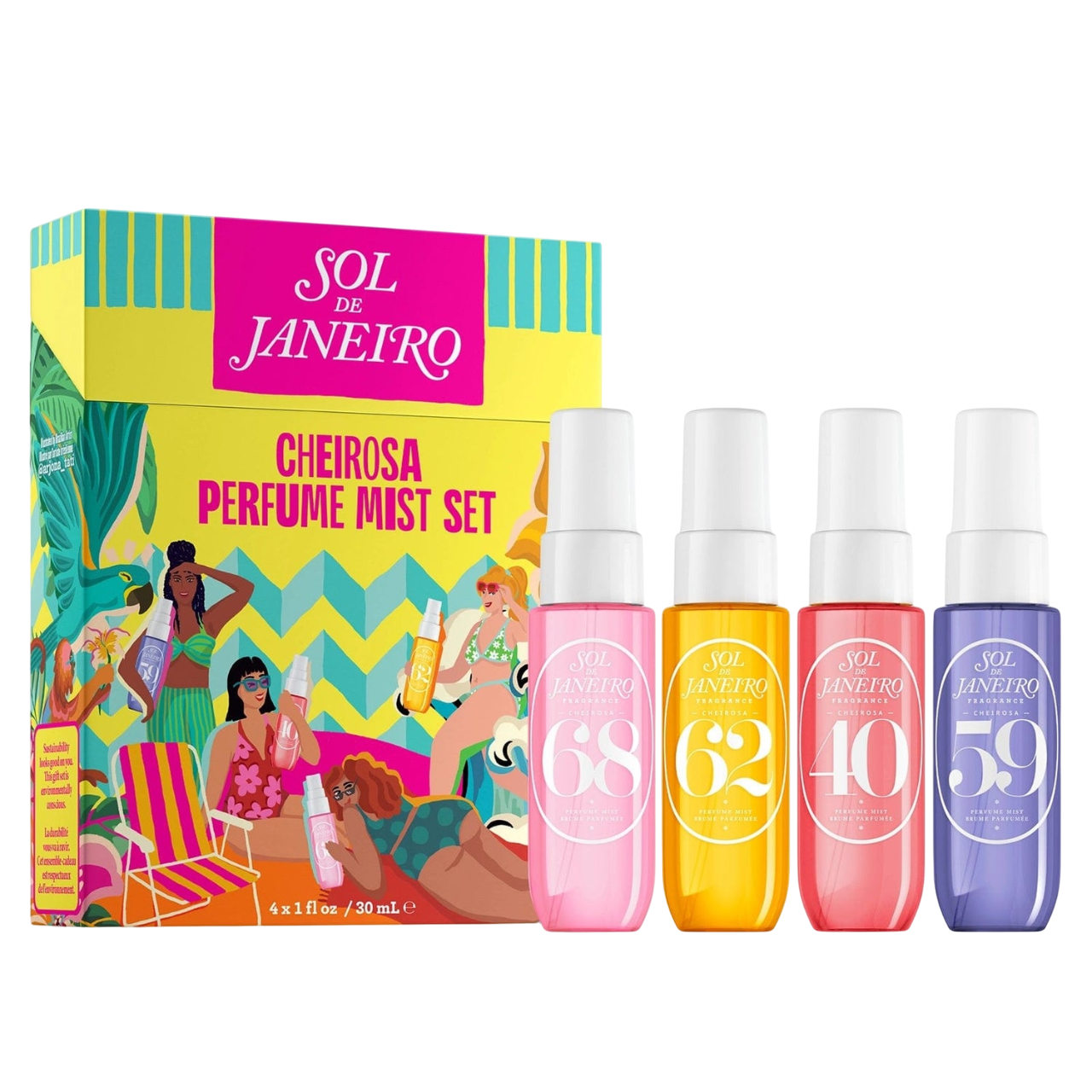 Sol de Janeiro Cheirosa Perfume Mist Set 4x30ml - интернет-магазин профессиональной косметики Spadream, изображение 59905