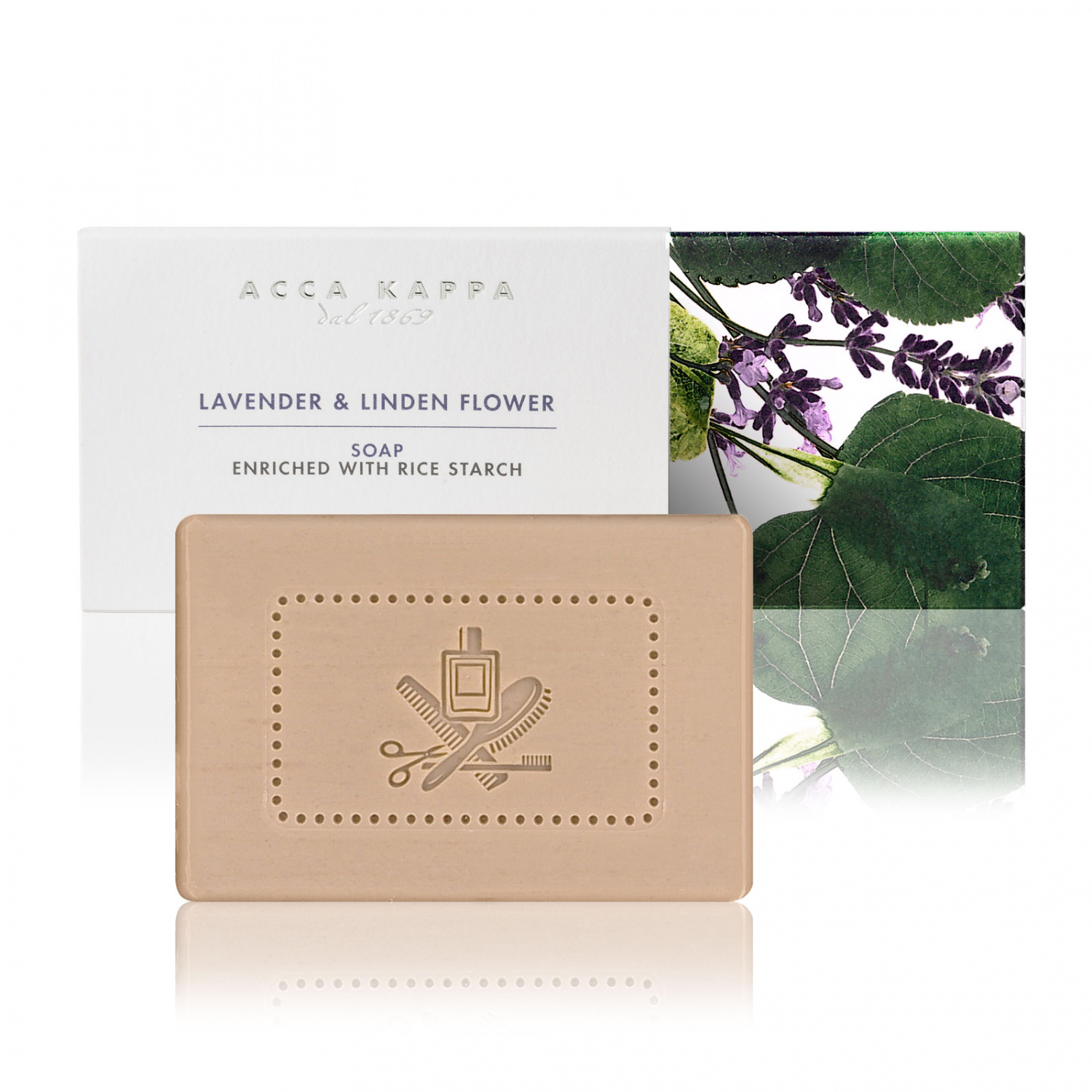 Acca Kappa Lavender & Linden Flower Soap 150g - интернет-магазин профессиональной косметики Spadream, изображение 38850