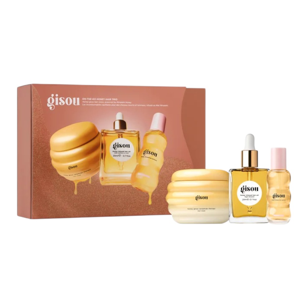 Gisou On-The-Go Honey Hair Trio 75/20/15ml