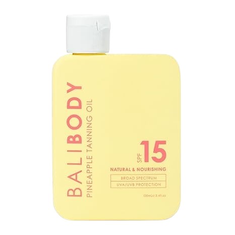 Bali Body Pineapple Tanning Oil SPF15 100ml - интернет-магазин профессиональной косметики Spadream, изображение 67889