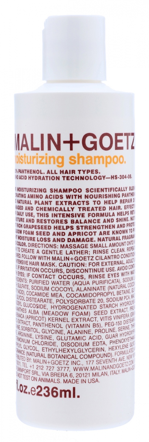 MALIN+GOETZ moisturizing shampoo 236 ml. - интернет-магазин профессиональной косметики Spadream, изображение 17458