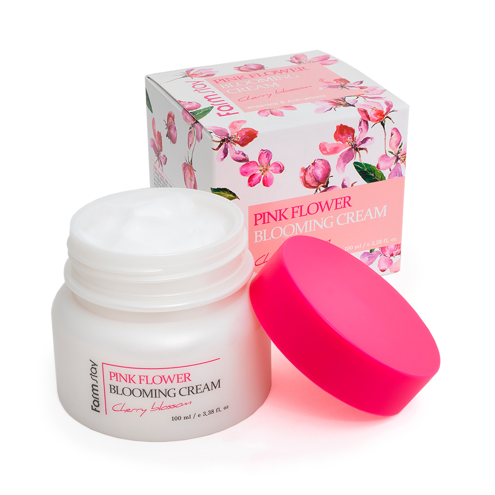 

FarmStay Pink Flower Blooming Cream Сherry Blossom 100ml