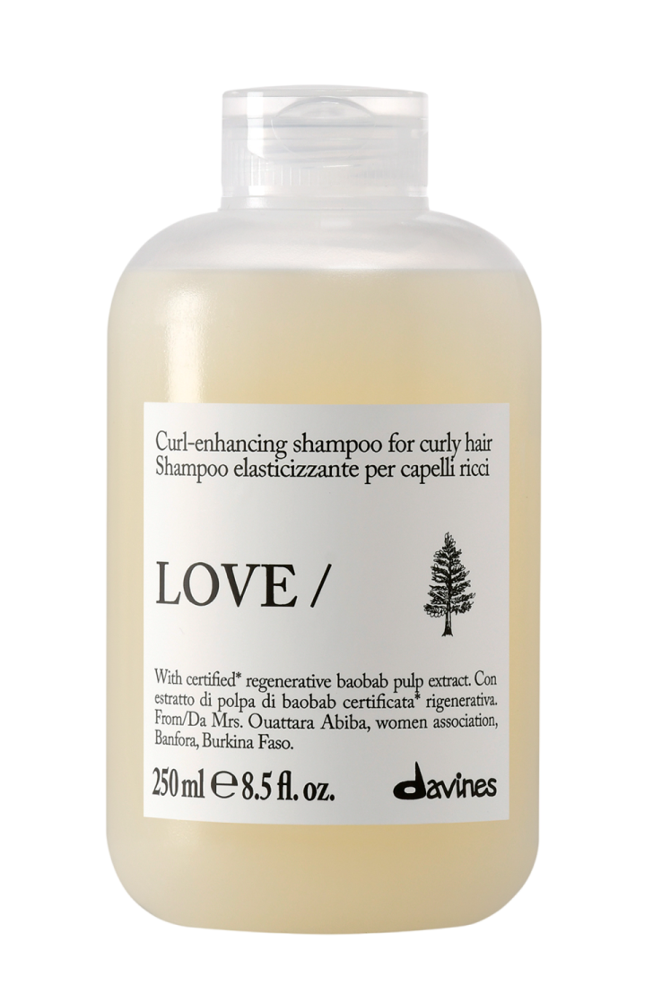 Davines Essential Haircare Love Curl Shampoo 250ml - интернет-магазин профессиональной косметики Spadream, изображение 72544