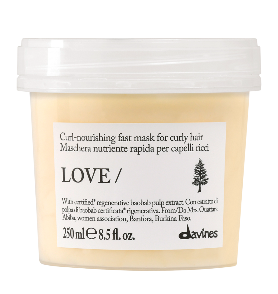 Davines Essential Haircare Love Curl Hair Mask 250ml - интернет-магазин профессиональной косметики Spadream, изображение 72546