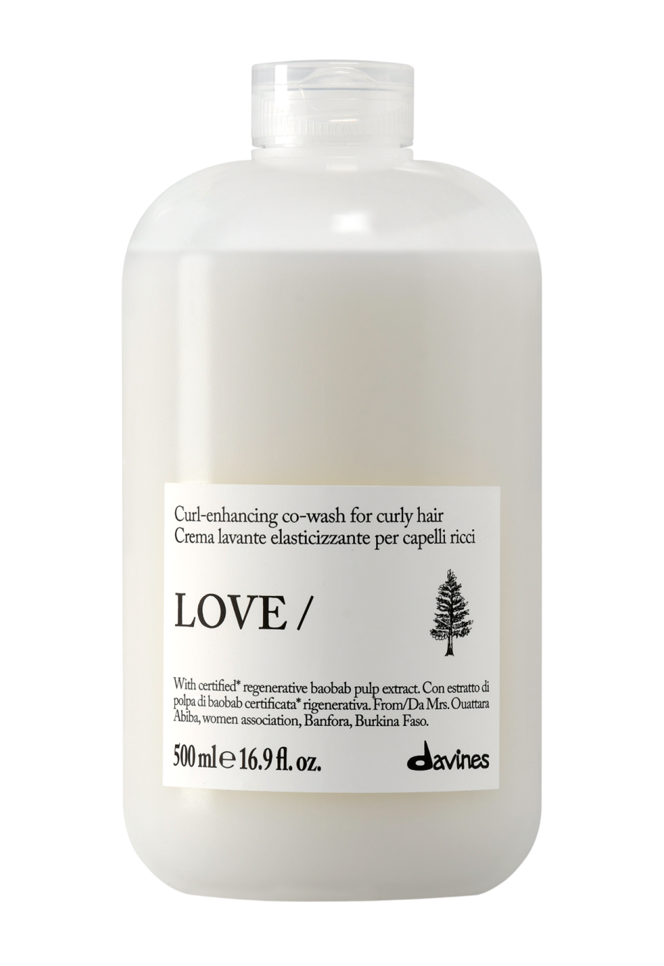 Davines Love Lovely Curl Cleansing Cream 500ml