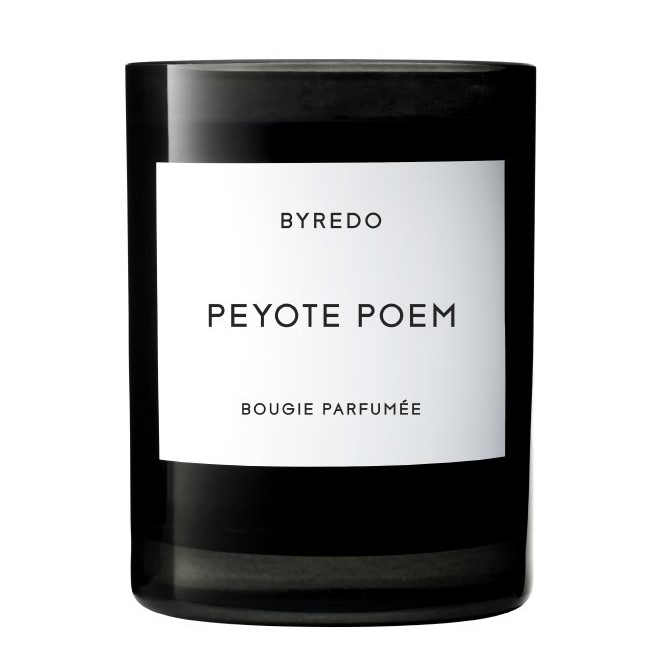 Byredo Peyote Poem Fragranced Candle 240g - интернет-магазин профессиональной косметики Spadream, изображение 55419