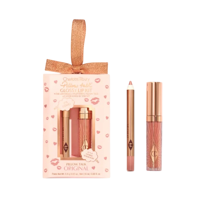 Charlotte Tilbury Pillow Talk Mini Glossy Lips Duo Original 2.6ml/0.8g